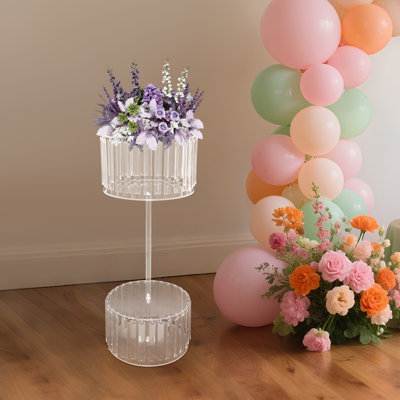 Support à fleurs pour décoration de table de mariage ou de table