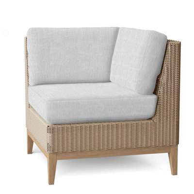 Frances Outdoor Corner Wedge Lounge Chair