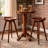 Adelaida 30.25" L Round Solid Wood Table-554832989