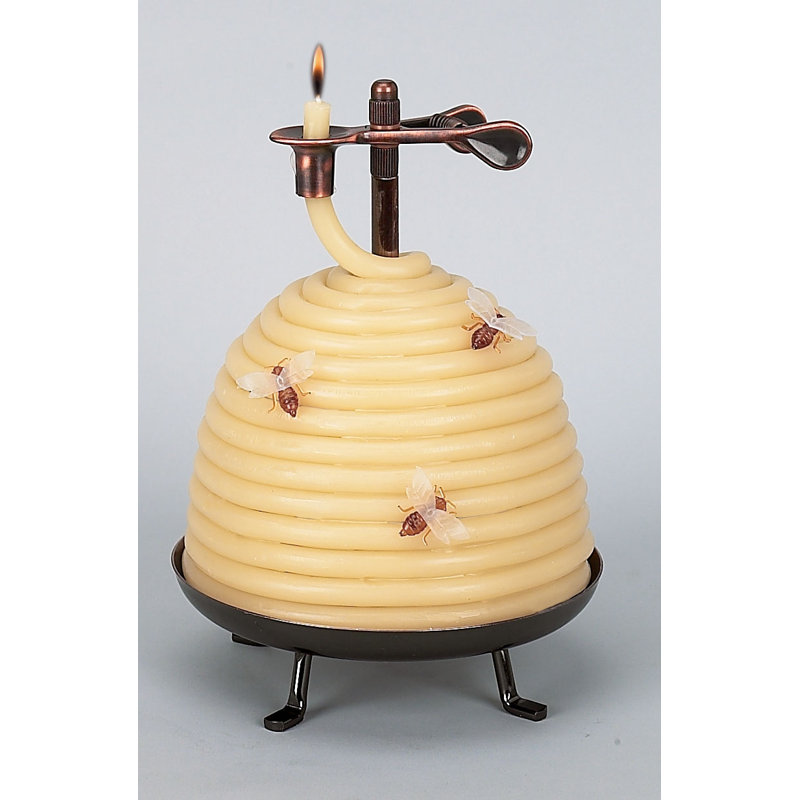 Bougie fantaisie sans parfum Beehive Designer