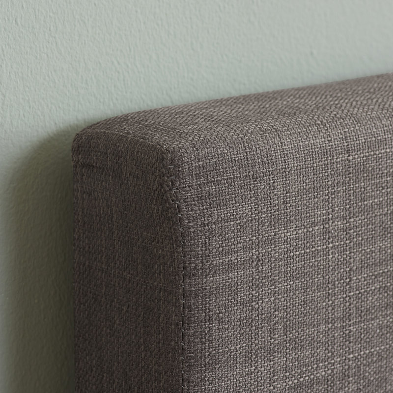 Beckey Upholstered Bed Frame, Small Double (4'), Grey