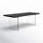 Colin Acacia Solid Wood Top Metal Base Dining Table-520790326-419326772