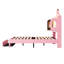 Upholstered Single (3') Velvet Bed-383843855
