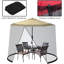 Aprell Dakota Fields Black Polyester Screen