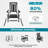 Outdoor Patio HDPE Rocking Adirondack Chair-930783620