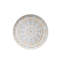 Ensemble de vaisselle élégant 12 pièces, 100% porcelaine | Plats de service (4 pièces: 9,8 x 9,8 x 1,0 po), bols (4 pièces: 5,5 x 5,5 x 1,8 po), assiettes (4 pièces: 7,5 x 7,5 x 1,0 po) | Va au lave-vaisselle et au micro-ondes | Parfait pour les sou