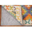 Tapis géométrique en laine pour vestibule Kilim