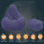 Corduroy Bean Bag Chair-380916741