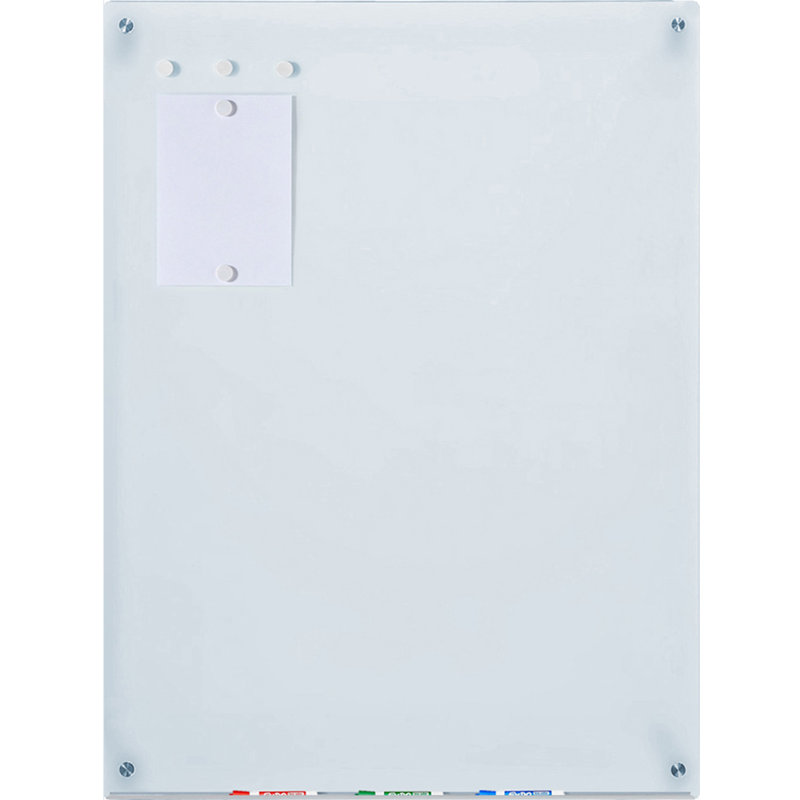 Audio-Visual Direct Magnetic White Glass Board, 36" x 47"