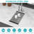 Superior Drainage Stainless Steel Undermount Modern Kitchen Sink For Efficient Kitchen Experience