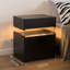 Corrinda 50cm W Manufactured Wood Bedside Table-140139539