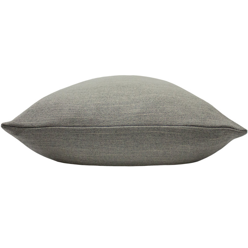 Dalton Grey Square Cushion Cover, Bark