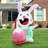 Easter Bunny with Egg Inflatable