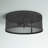 Alyria Steel Flush Mount-26707771-26707770