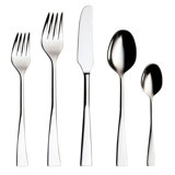 Italia 5 - Piece Stainless Steel Flatware Set - Service for 1