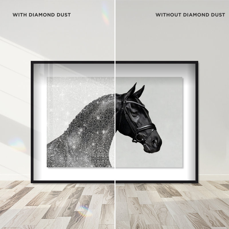 Midnight Majesty I Framed Graphic Art, 25.5"H x 37.5"W, Black Shadowbox