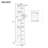 Tall Modern Corner Shelf-1874654810