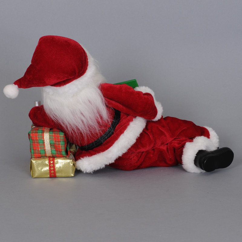 Christmas Martini Mixer Santa Figurine