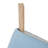 Three Coral Linen Stocking