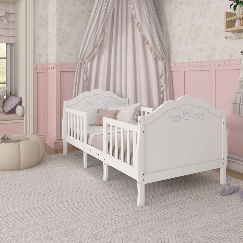 Kids Toddler Bed, White
