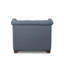 Scroll Arm Occasional Chair, Mocha-1406729906