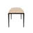 Lorie Linen Blend Upholstered Bench