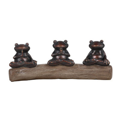 Figurine à grenouilles méditation yoga pose Shirleysburg