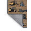 Tapis de transport brun lavable à la machine-214609458