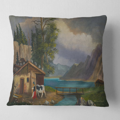 Animal Print Throw Pillow