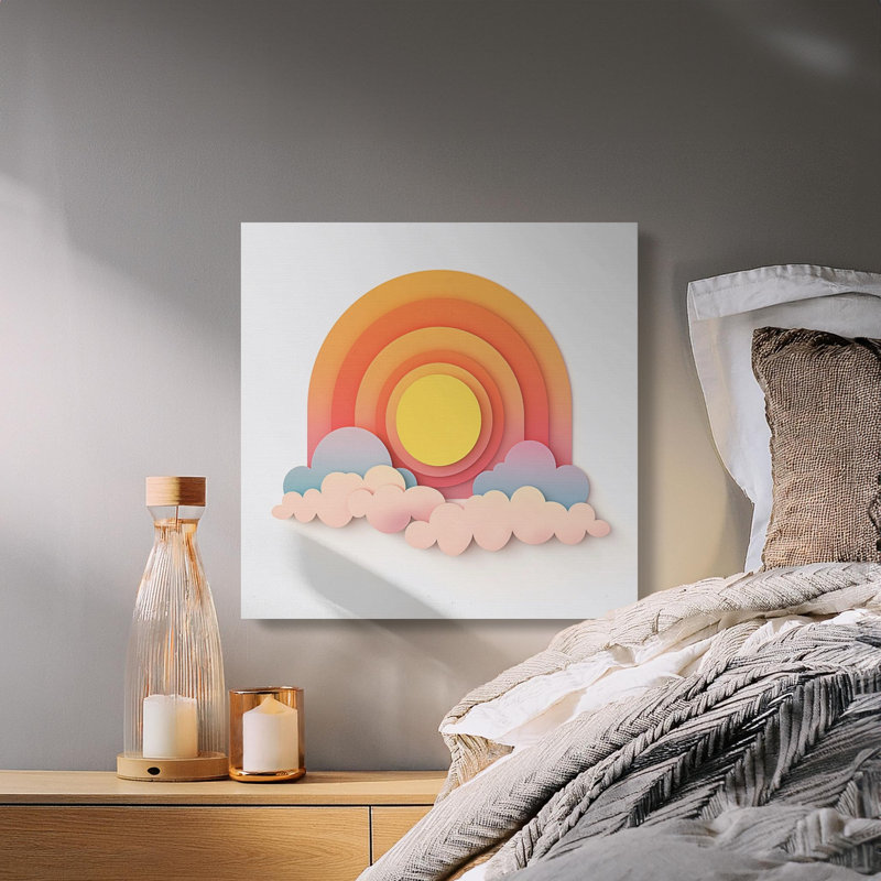 Wrapped Canvas Print Set, 25.4 cm H x 25.4 cm W