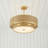 Modern Boho Drum Lamp