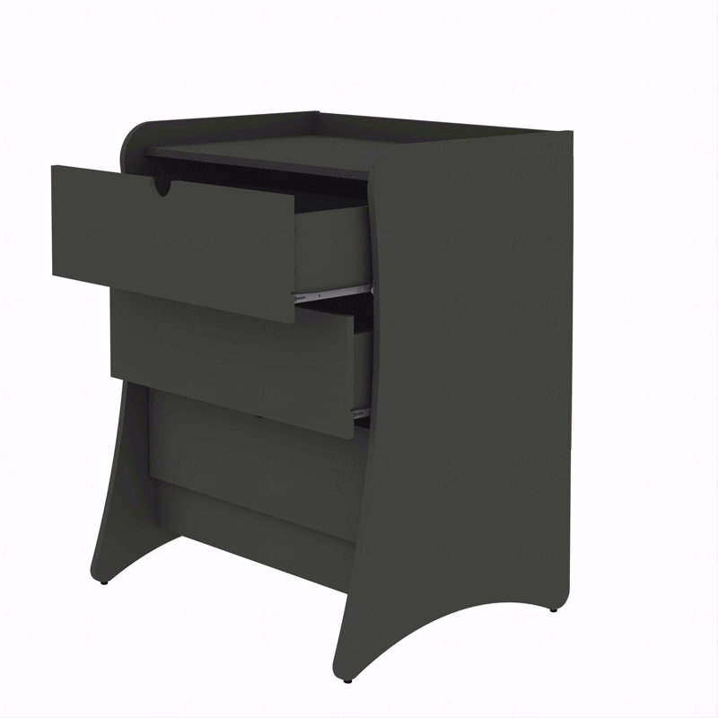 Table de chevet, Gris anthracite
