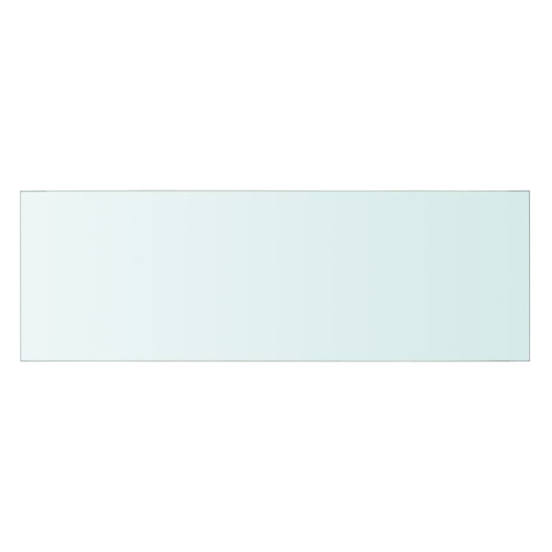 Zaynab 2 Piece Glass Floating Shelf, 0.8cm H x 60cm W x 20cm D