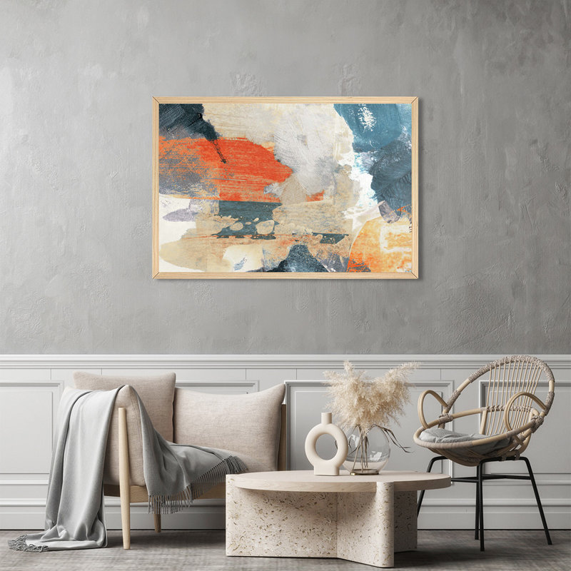 Spring Paint Daub II Abstract Print