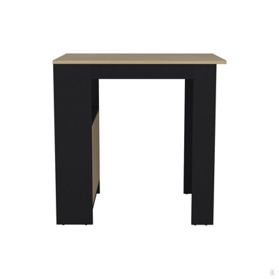 Îlot de cuisine avec tablettes latérales et armoire à pousser Masset, Masset
