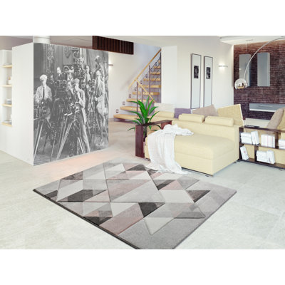 Aharn Geometric Area Rug