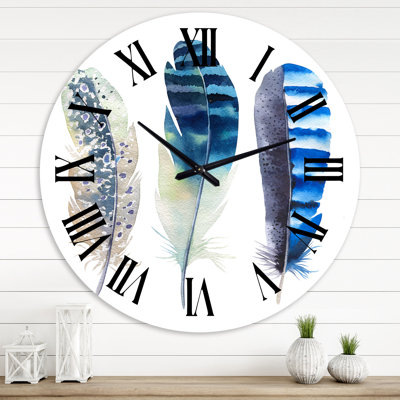 Horloge murale bohème et éclectique