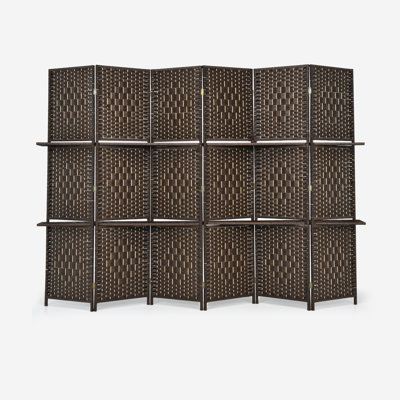 270cm W x 180cm H 6 - Panel Folding Room Divider