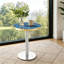 Comptoir rond en MDF de 23,6 pouces recouvert de peinture UV-653770171