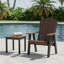 Chaise Adirondack en polywood noyer-930993681