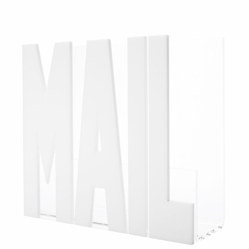 Mail Paper Organizer, White