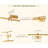 Brushed Gold 15.75 in. LED Picture Light with Remote Control Dimmable Multiple Color Temperatures Rotatable and Timer