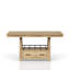 Table de comptoir - finition caramel