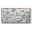 «Cool Blue Field», toile tendue avec châssis encadré, prête à être accrochée-1893536183-1893536187