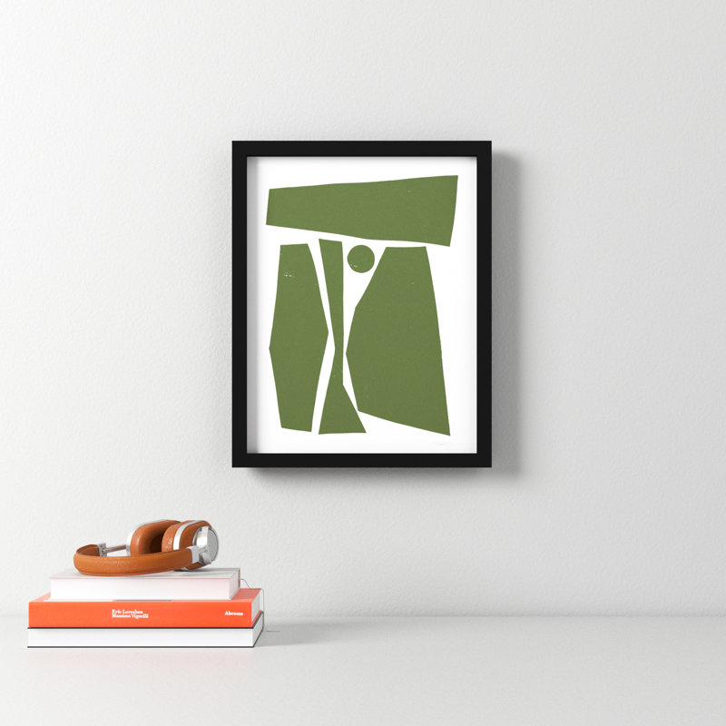 Composed Forms by Statement Goods, 13.25" H x 10.62" W x 0.88" D, Black