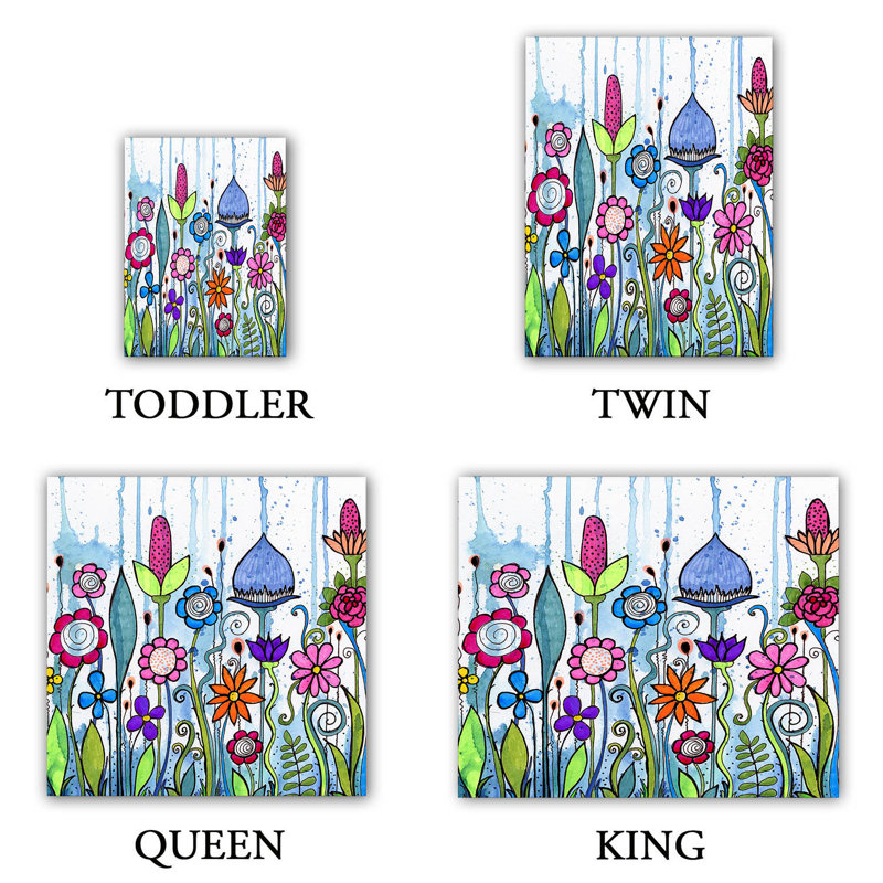  Housses de couette en microfibre Robin Mead Misty, Housse de couette simple + 1 taie décorative stan