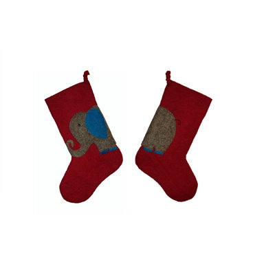 Elephant Christmas Stocking