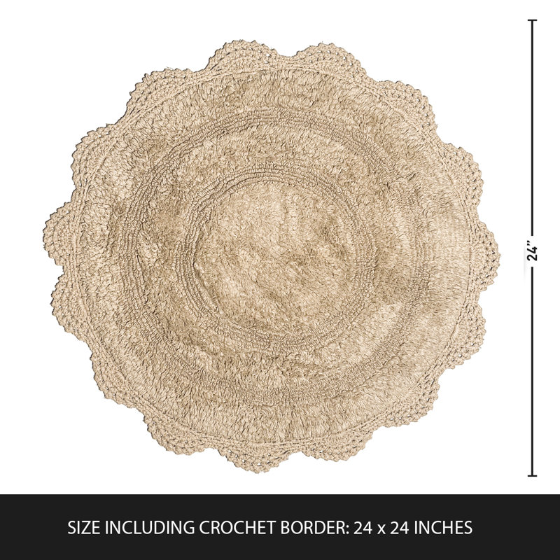 Casanova Non-Slip, 24" L x 24" W, Beige