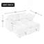 Canapé modulaire 4 pièces avec rangement-2076068573