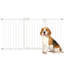 Adjustable Safety Gate with 3 Extensions and Four Adjustable Screws White